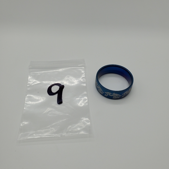 Stainless Steel Ring #9 size 12 - Picture 3 of 3